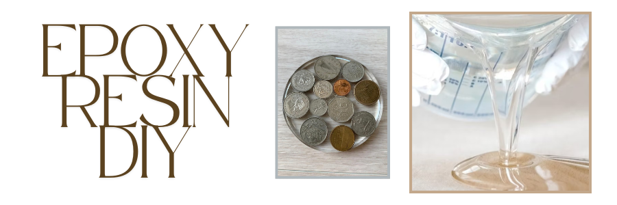 DIY Resin Coasters with Travel Coins